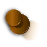 Yellow pin