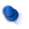 Blue pin